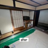古民家の木部塗装