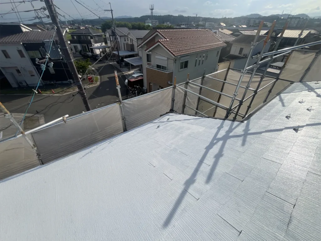 左京区屋根、外壁、付帯部塗装